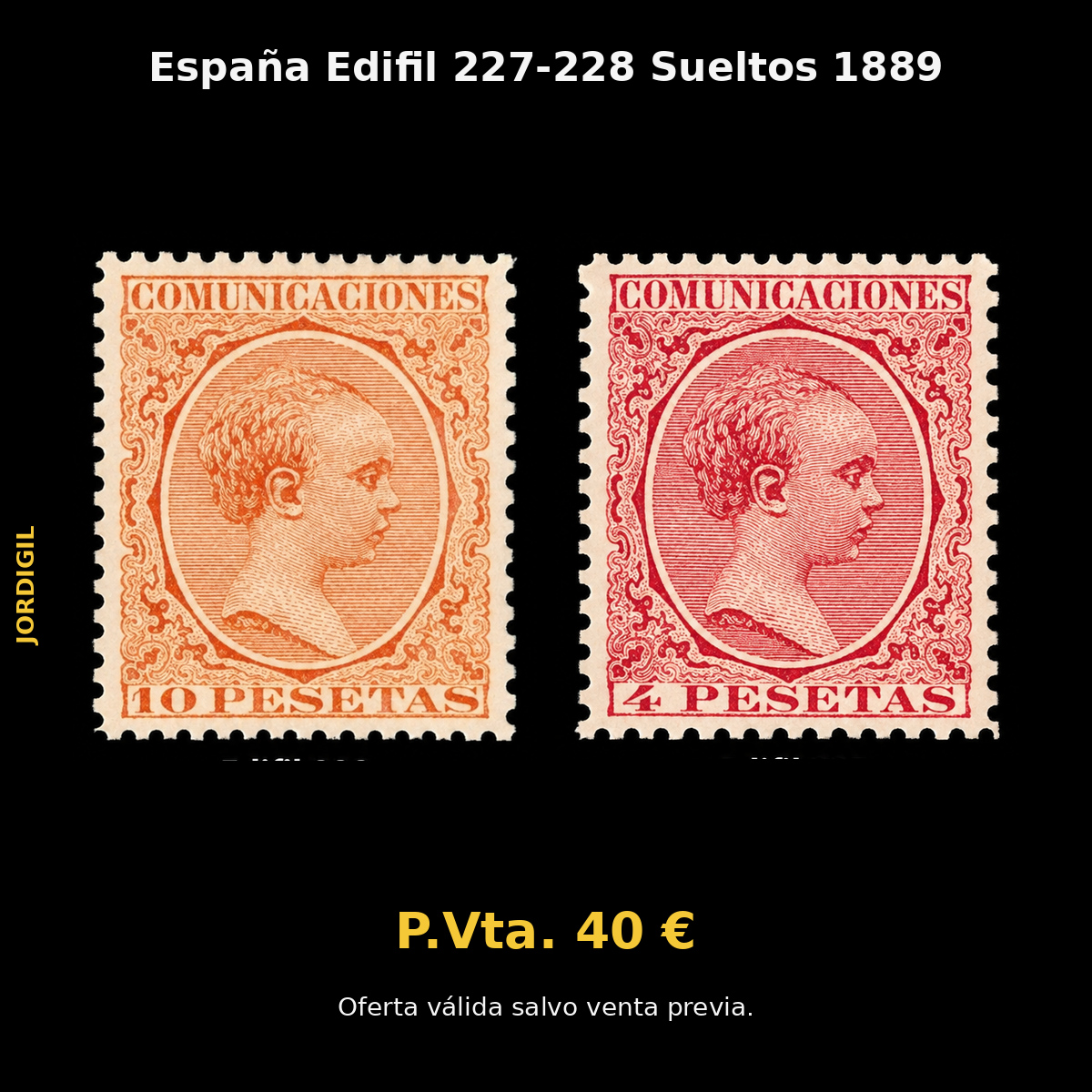España · Edifil 227-228